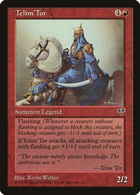 Telim'Tor, Magic card MIR 197 — Mirage set