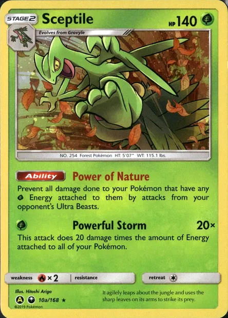 Sceptile, Pokémon card PR 10a — Assorted Promos set