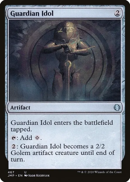 Guardian Idol, Magic card JMP 467 — Jumpstart set