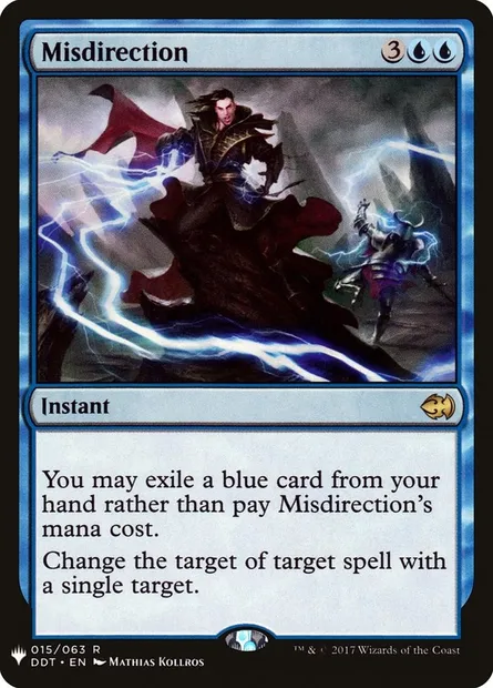 Misdirection, Magic card PLST DDT-15 — The List set