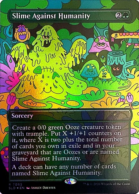 Slime Against Humanity, Magic card SLD 7083 — Secret Lair Drop set