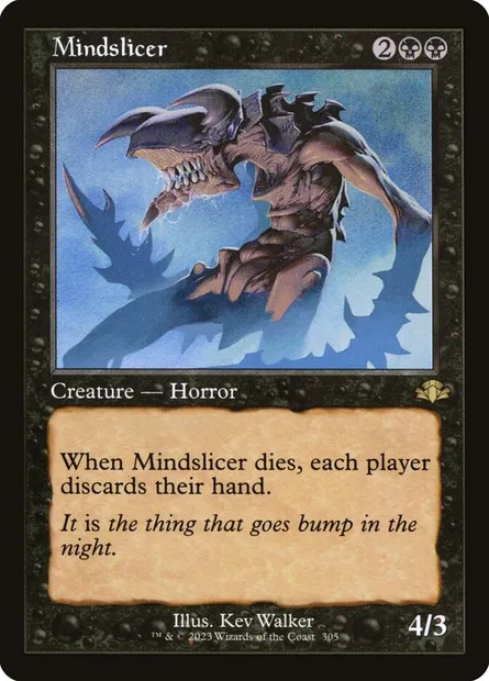 Mindslicer, Magic card DMR 305 — Dominaria Remastered set