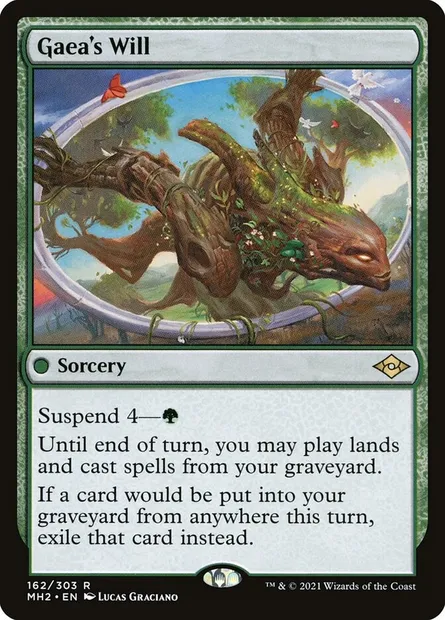 Gaea's Will, Magic card MH2 162 — Modern Horizons 2 set