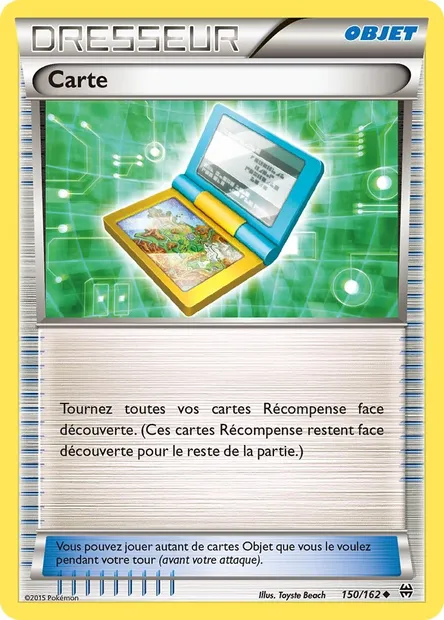 Carte, carte Pokémon BKT 150 — extension Impulsion Turbo