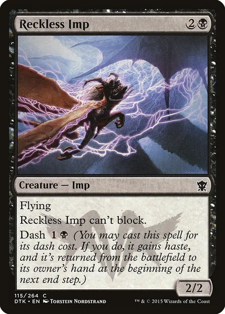 Reckless Imp, Magic card DTK 115 — Dragons of Tarkir set