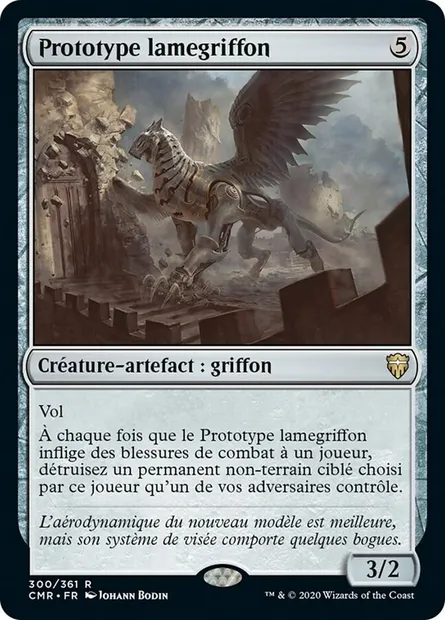 Prototype lamegriffon, carte Magic CMR 300 — extension Commander Legends