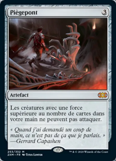 Piègepont, carte Magic 2XM 253 — extension Double Masters
