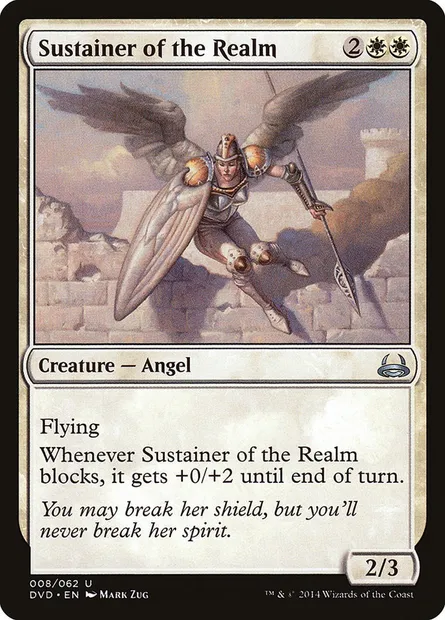 Sustainer of the Realm, Magic card DVD 8 — Duel Decks Anthology: Divine vs. Demonic set