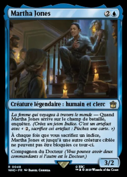 Martha Jones, carte Magic WHO 48 — extension Doctor Who