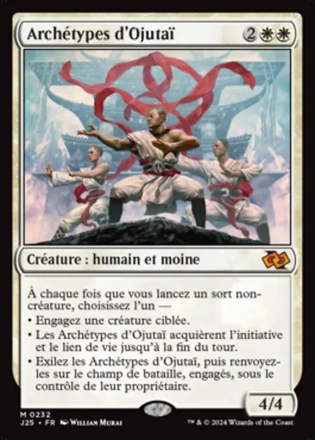 Archétypes d'Ojutaï, carte Magic J25 232 — extension Foundations Jumpstart