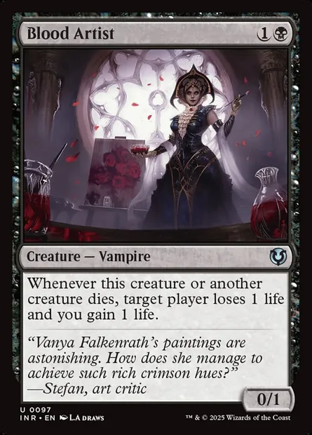 Blood Artist, Magic card INR 97 — Innistrad Remastered set
