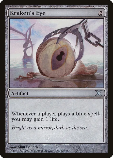 Kraken's Eye, Magic card 10E 329 — Tenth Edition set