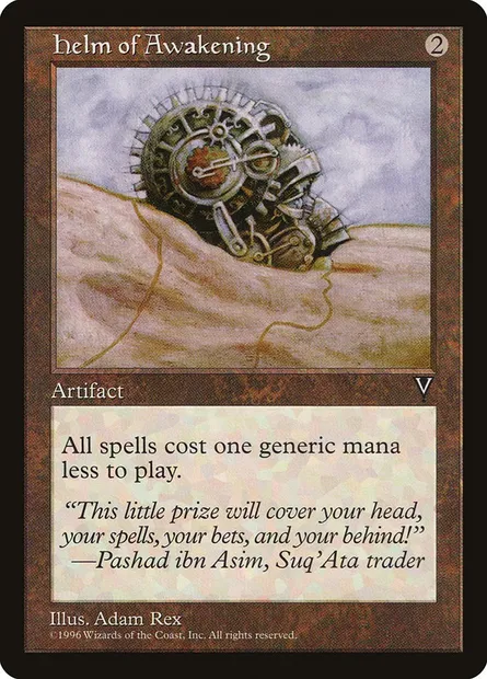Heaume de l'éveil, carte Magic VIS 145 — extension Visions