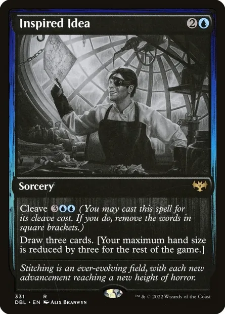 Inspired Idea, Magic card DBL 331 — Innistrad: Double Feature set
