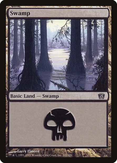 Marais, carte Magic 8ED 342★ — extension Huitième Edition
