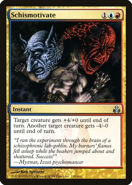 Schismotivate, Magic card GPT 129 — Guildpact set