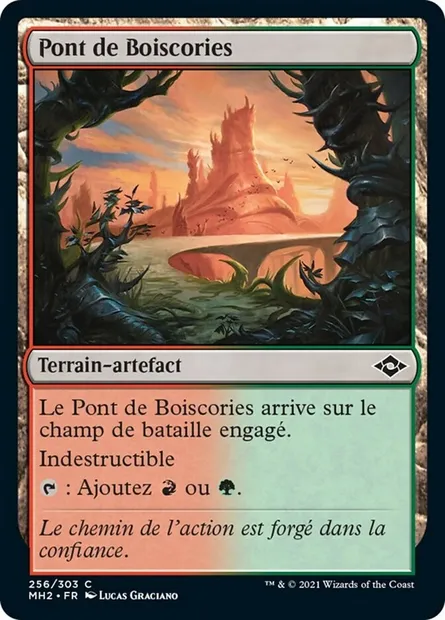 Pont de Boiscories, carte Magic MH2 256 — extension Horizons du Modern 2