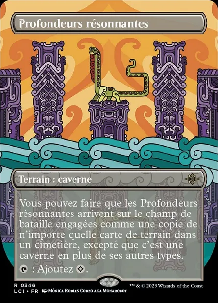 Profondeurs résonnantes, carte Magic LCI 346 — extension The Lost Caverns of Ixalan