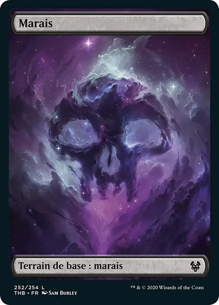 Marais, carte Magic THB 252 — extension Theros Beyond Death