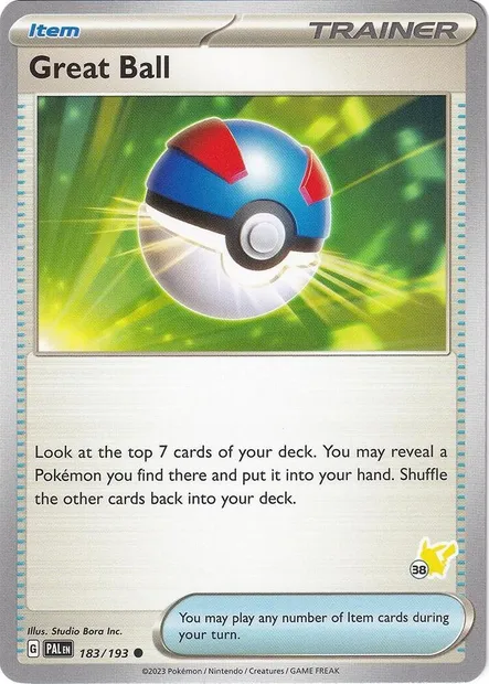 Super Ball, carte Pokémon BA24 183-38 — extension Battle Academy 2024