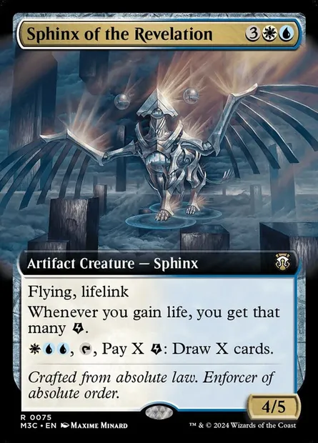 Sphinx of the Revelation, Magic card M3C 75 — Modern Horizons 3 Commander set