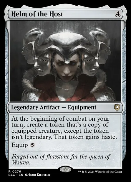Helm of the Host, Magic card BLC 276 — Bloomburrow Commander set