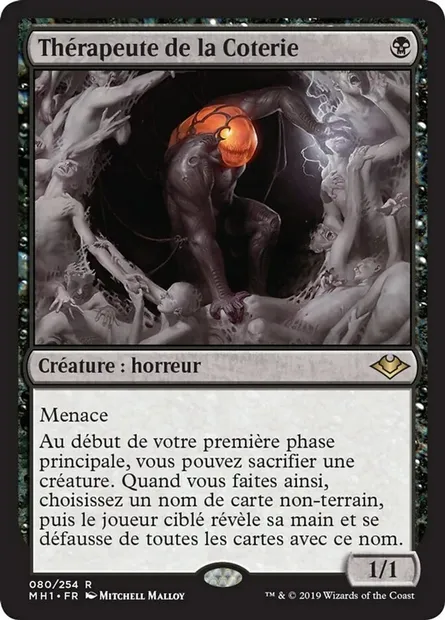 Thérapeute de la Coterie, carte Magic MH1 80 — extension Horizons du Modern