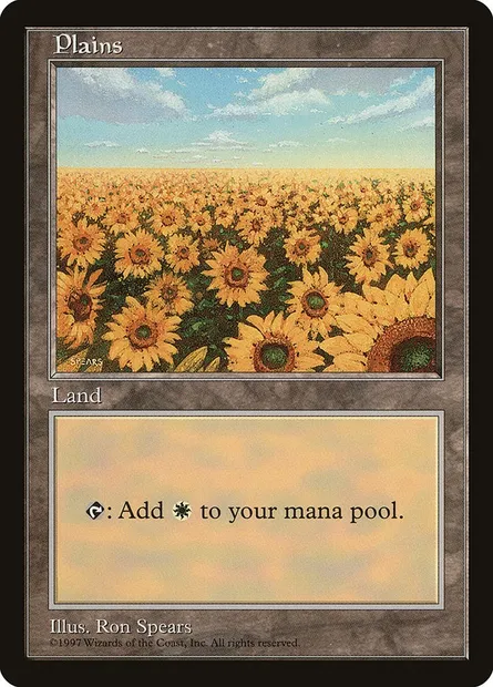 Plains, Magic card PALP 4 — Asia Pacific Land Program set