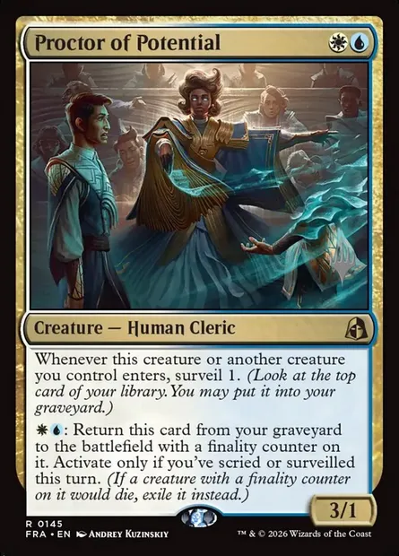 Questeuse de potentiel, carte Magic PFRA 145p — extension Reality Fracture Promos