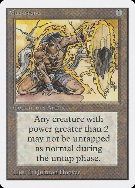 Meekstone, Magic card 2ED 261 — Unlimited Edition set