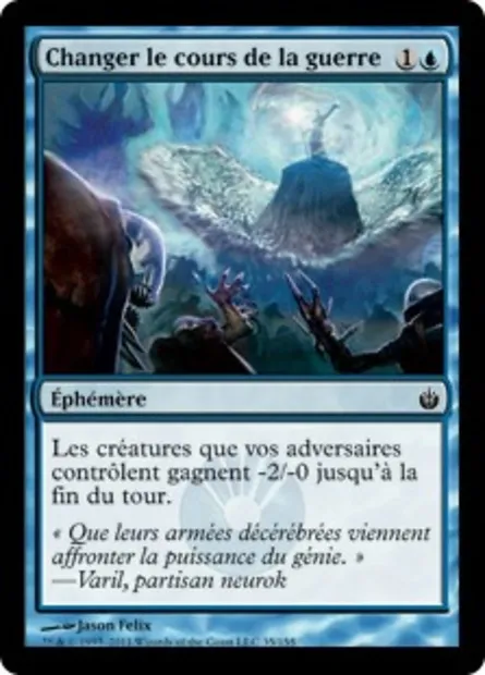 Changer le cours de la guerre, carte Magic MBS 35 — extension Mirrodin assiégé