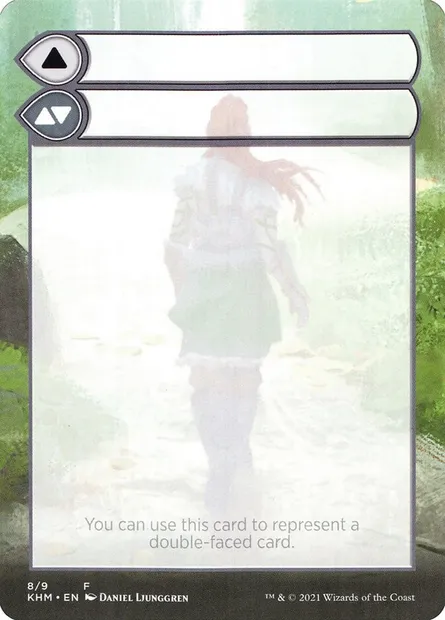 Double-Faced Substitute Card, carte Magic SKHM 8 — extension Kaldheim Substitute Cards