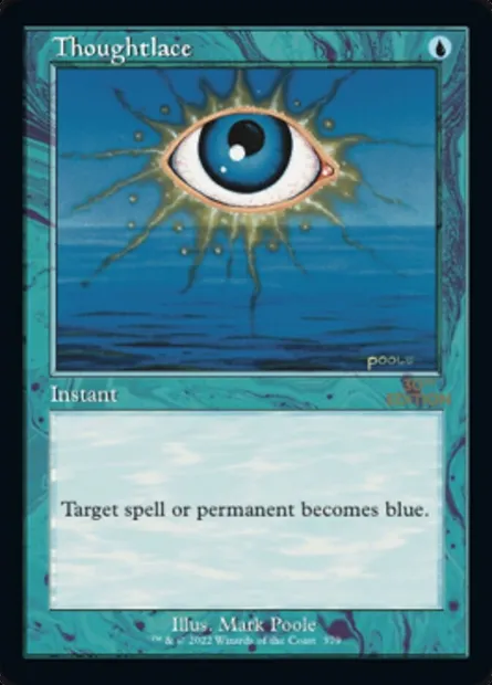 Thoughtlace, Magic card 30A 379 — 30th Anniversary Edition set