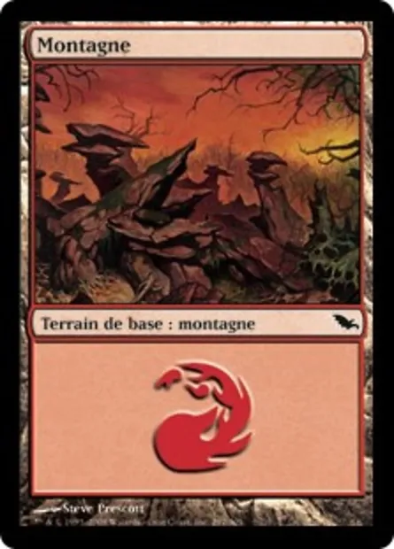Montagne, carte Magic SHM 297 — extension Sombrelande