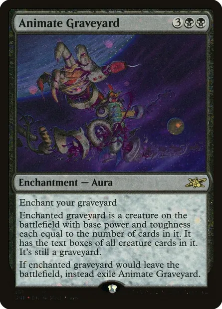 Animate Graveyard, Magic card UNF 351 — Unfinity set
