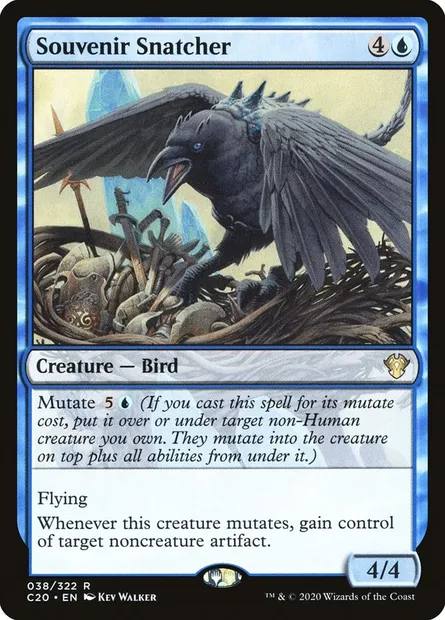 Souvenir Snatcher, Magic card C20 38 — Commander 2020 set