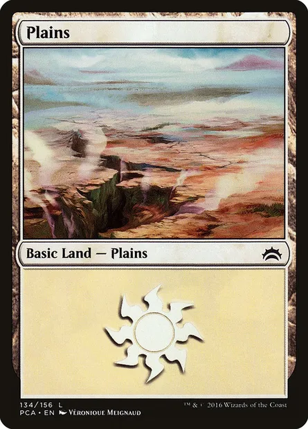 Plains, Magic card PCA 134 — Planechase Anthology set