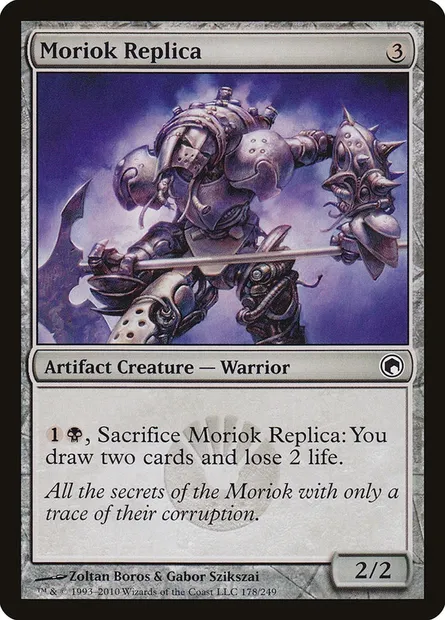 Moriok Replica, Magic card SOM 178 — Scars of Mirrodin set