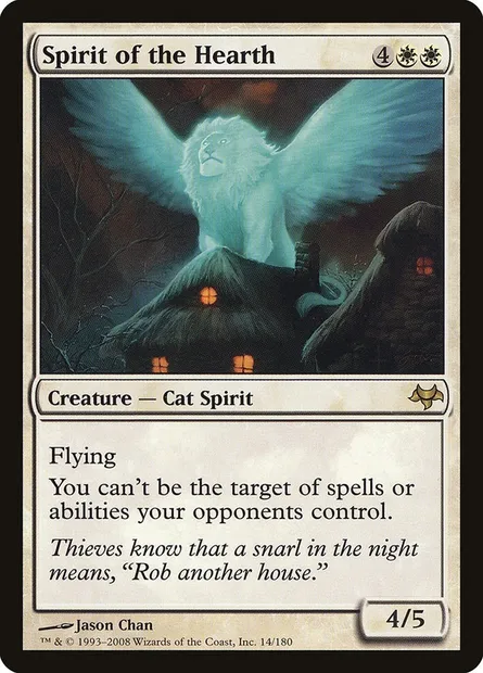 Spirit of the Hearth, Magic card EVE 14 — Eventide set