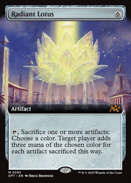 Radiant Lotus, Magic card DFT 395 — Aetherdrift set
