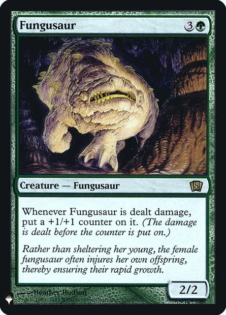 Fongosaure, carte Magic PLST 8ED-250 — extension The List