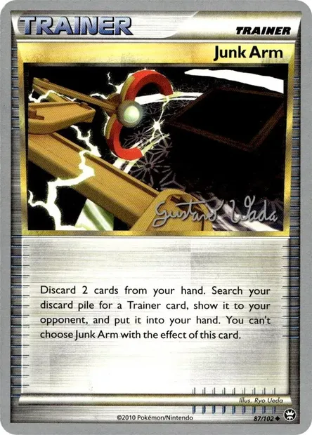 Bras indésirable, carte Pokémon WCD11 087-3 — extension World Championship Decks 2011