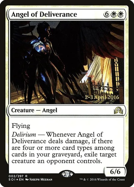 Angel of Deliverance, Magic card PSOI 2s — Shadows over Innistrad Promos set
