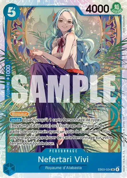 Nefertari Vivi, carte One Piece EB03-024 — extension ONE PIECE HEROINES EDITION