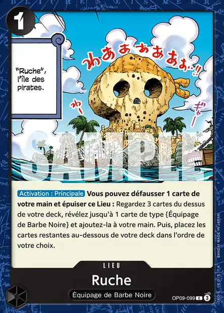 Ruche, carte One Piece OP09-099 — extension LES NOUVEAUX EMPEREURS
