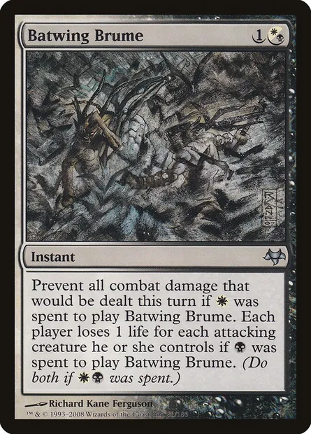Batwing Brume, Magic card EVE 81 — Eventide set
