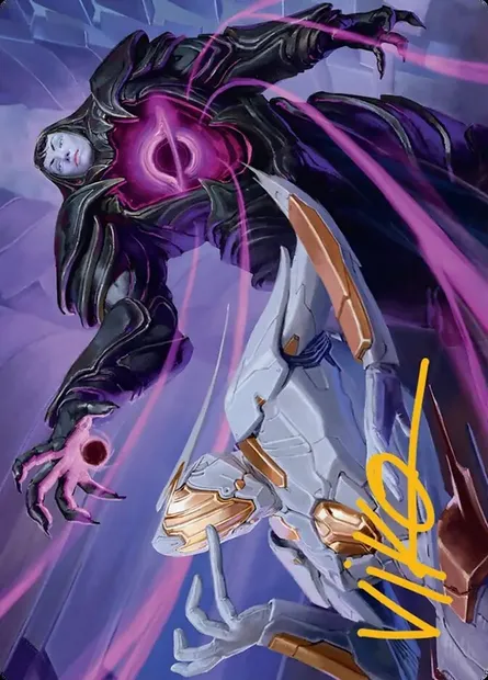 Lightless Evangel // Lightless Evangel, Magic card AEOE 15 — Edge of Eternities Art Series set
