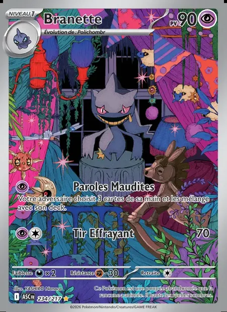 Branette, carte Pokémon ASC 234 — extension Héros Transcendants