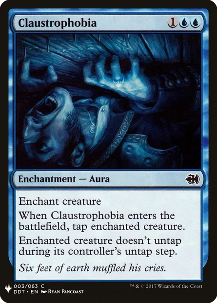 Claustrophobia, Magic card PLST DDT-3 — The List set