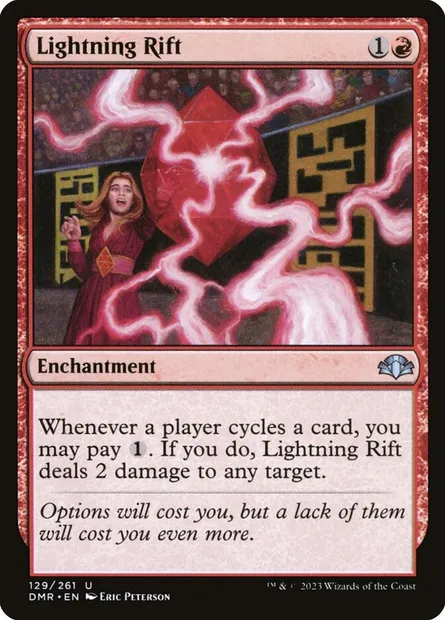 Lightning Rift, Magic card DMR 129 — Dominaria Remastered set